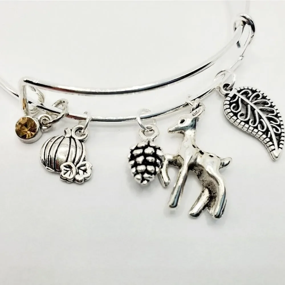 Fall Favorites Adjustable Bangle Bracelets
